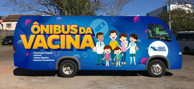 onibus_vacina Boca no Trombone O horário de atendimento no ônibus da vacina será das 9h às 17h todos os dias em que circular