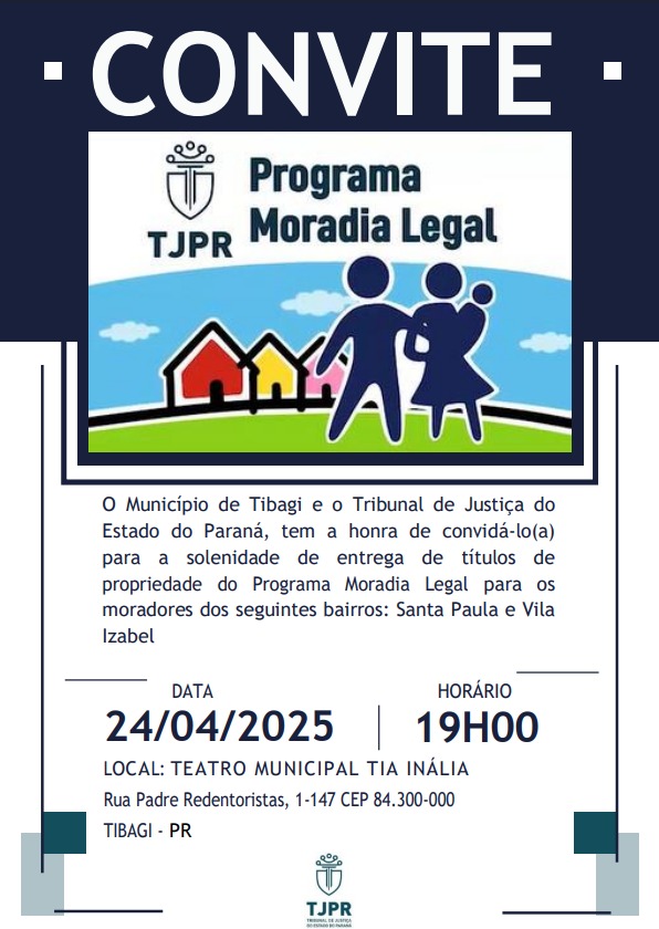 Moradores das vilas Santa Paula II e Vila Isabel recebem títulos de propriedade em Tibagi - BNT Moradores das vilas Santa Paula II e Vila Isabel recebem títulos de propriedade em Tibagi Boca no Trombone Moradores das vilas Santa Paula II e Vila Isabel recebem títulos de propriedade em Tibagi