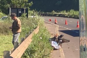 Acidente mata motociclista Boca no Trombone Acidente mata motociclista
