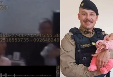 Vídeo: Mãe liga para o 190 e PM salva vida de bebê recém-nascido em Ponta Grossa Boca no Trombone Vídeo: Mãe liga para o 190 e PM salva vida de bebê recém-nascido em Ponta Grossa